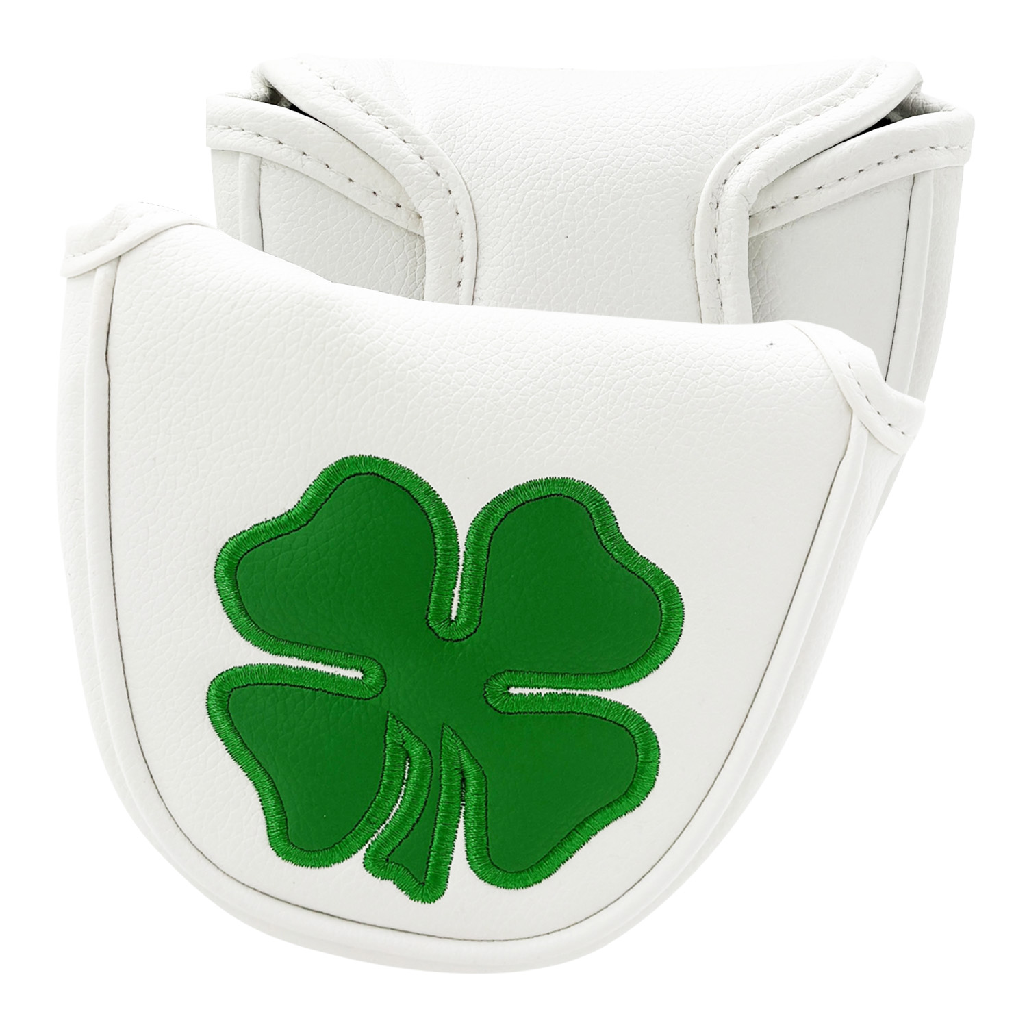 Golf Equipment Storage - 1pc Putter Head Cover, 'Clover' Pattern