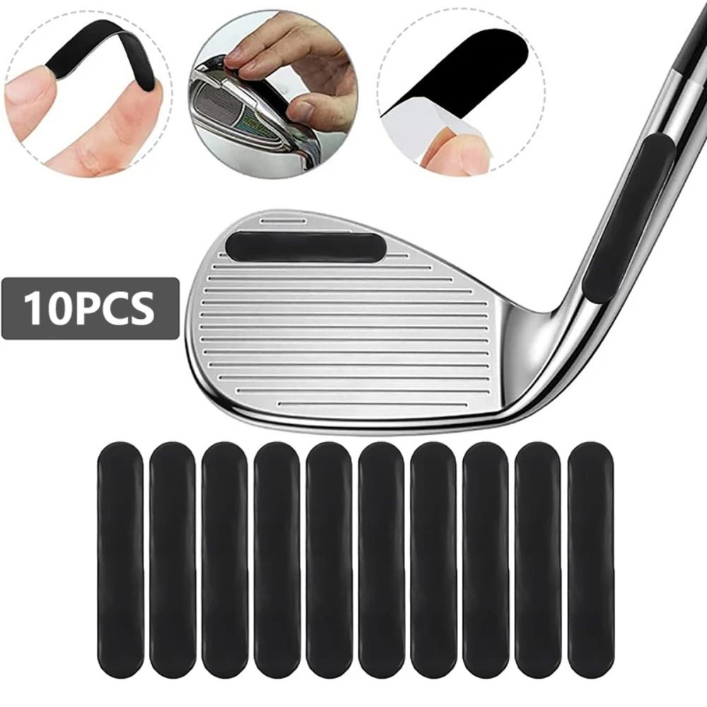 Golf Equipment Store - 10 Pcs Black Silver Golf Club