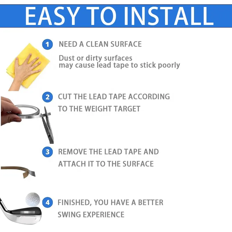 Golf Weighted Lead Tape Golf U - Golf Equipment Store review and price