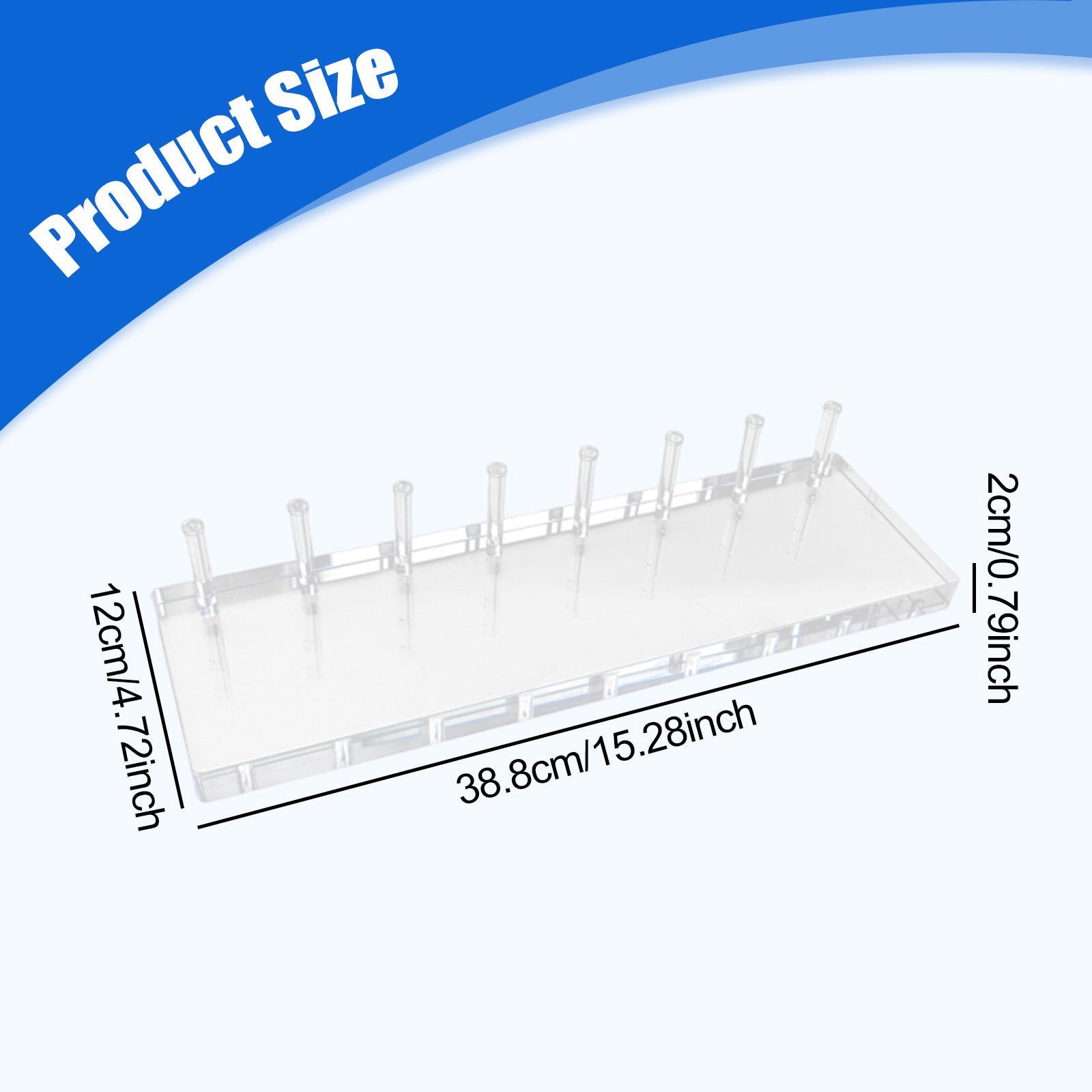 Golf Head Display Rack Clear A - Golf Equipment Store review and price