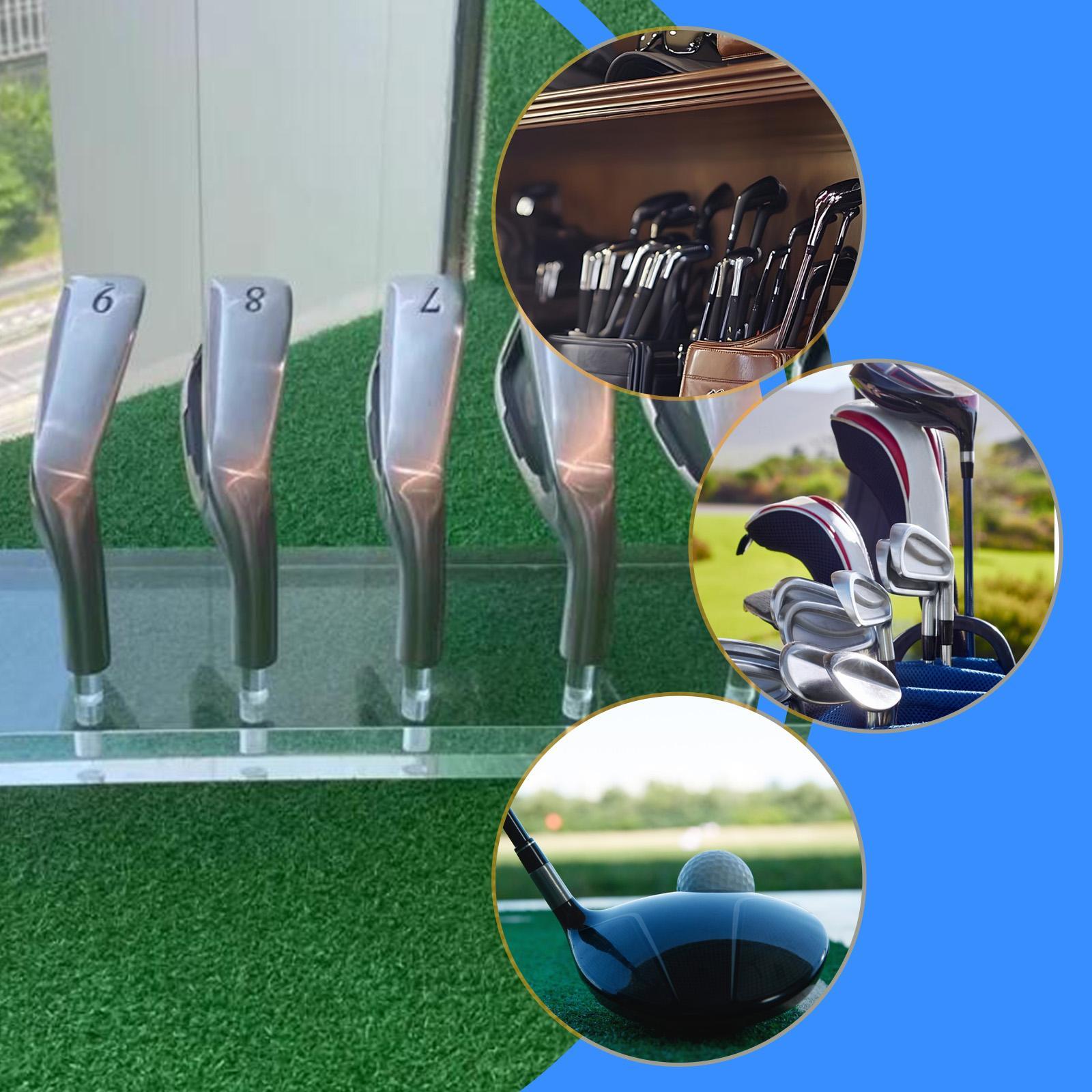 Golf Head Display Rack Clear A - Golf Equipment Store review and price