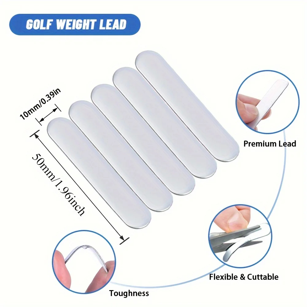 5pcs Golf Weighted Lead Tape A - Golf Equipment Store review and price