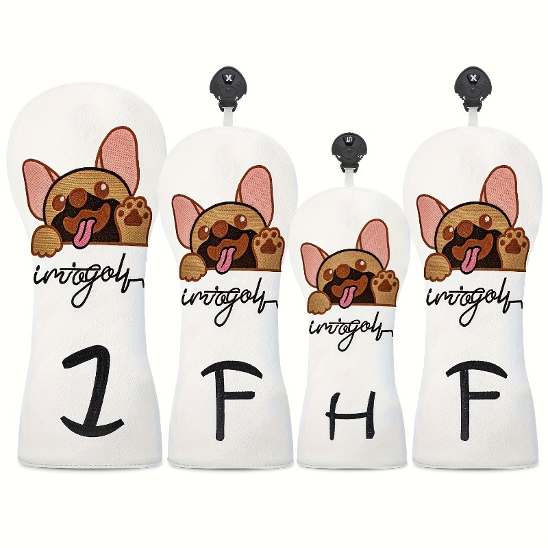 1pc Puppy Golf Club Cover - Cu - Golf Equipment Storage review and price
