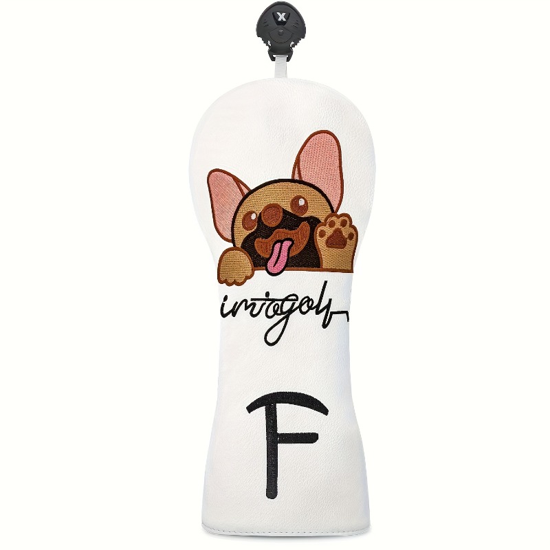 1pc Puppy Golf Club Cover - Cu - Golf Equipment Storage review and price