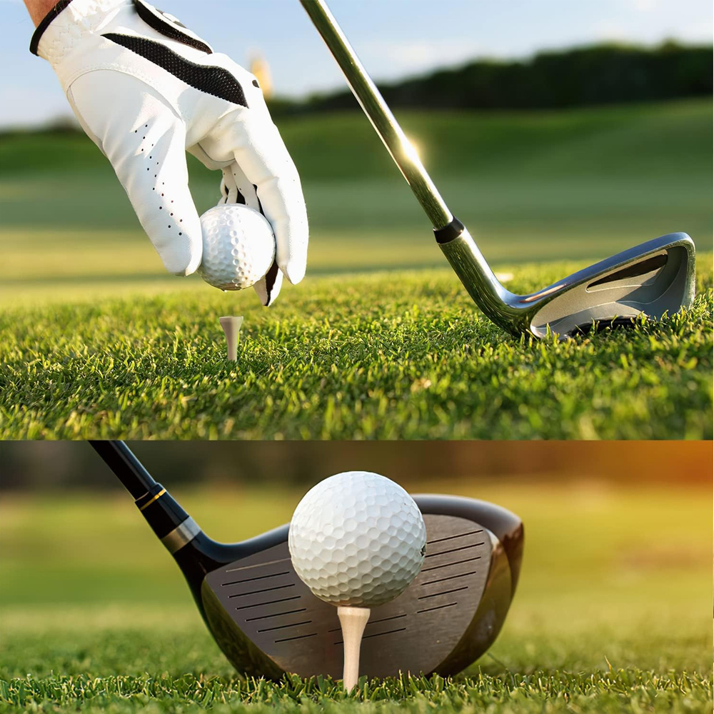 50Pcs/Set Wooden Golf Tee Tees - Golf Equipment Set review and price