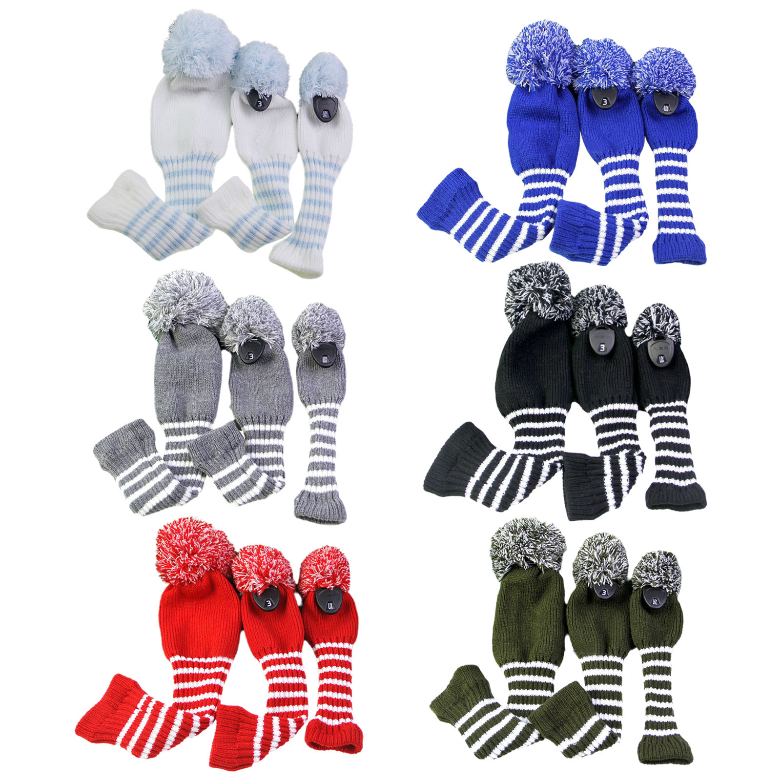 Seamless Golf Club Head Covers - Golf Equipment Set review and price